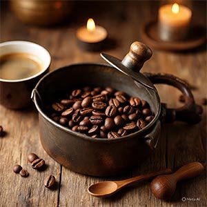 Premium Arabica and Robusta coffee beans from PT. New Blessing Indonesia